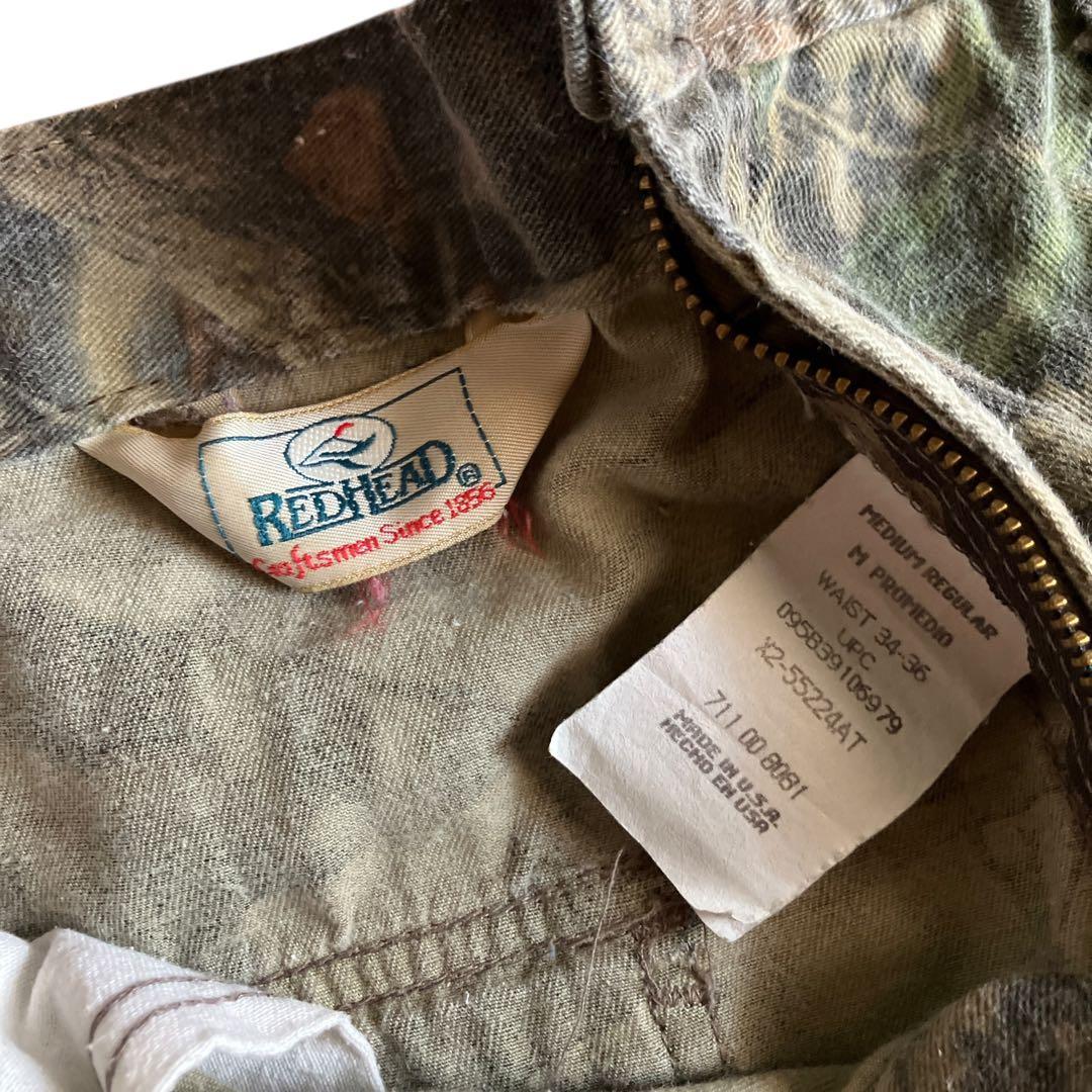 USA製80s極太 REDHEAD リアルツリー ヴィンテージ迷彩カーゴパンツ