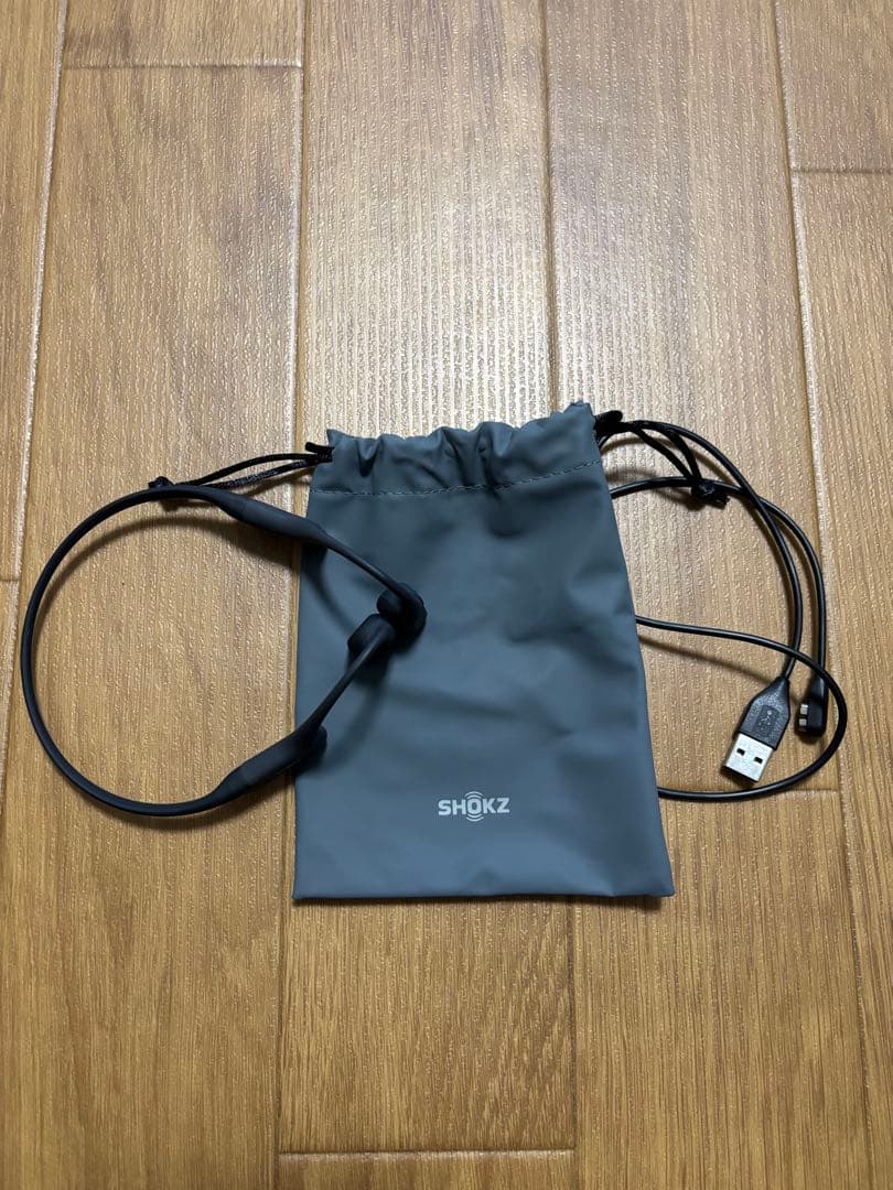 OPENRUN 骨伝導イヤホン ブラック/マグネット