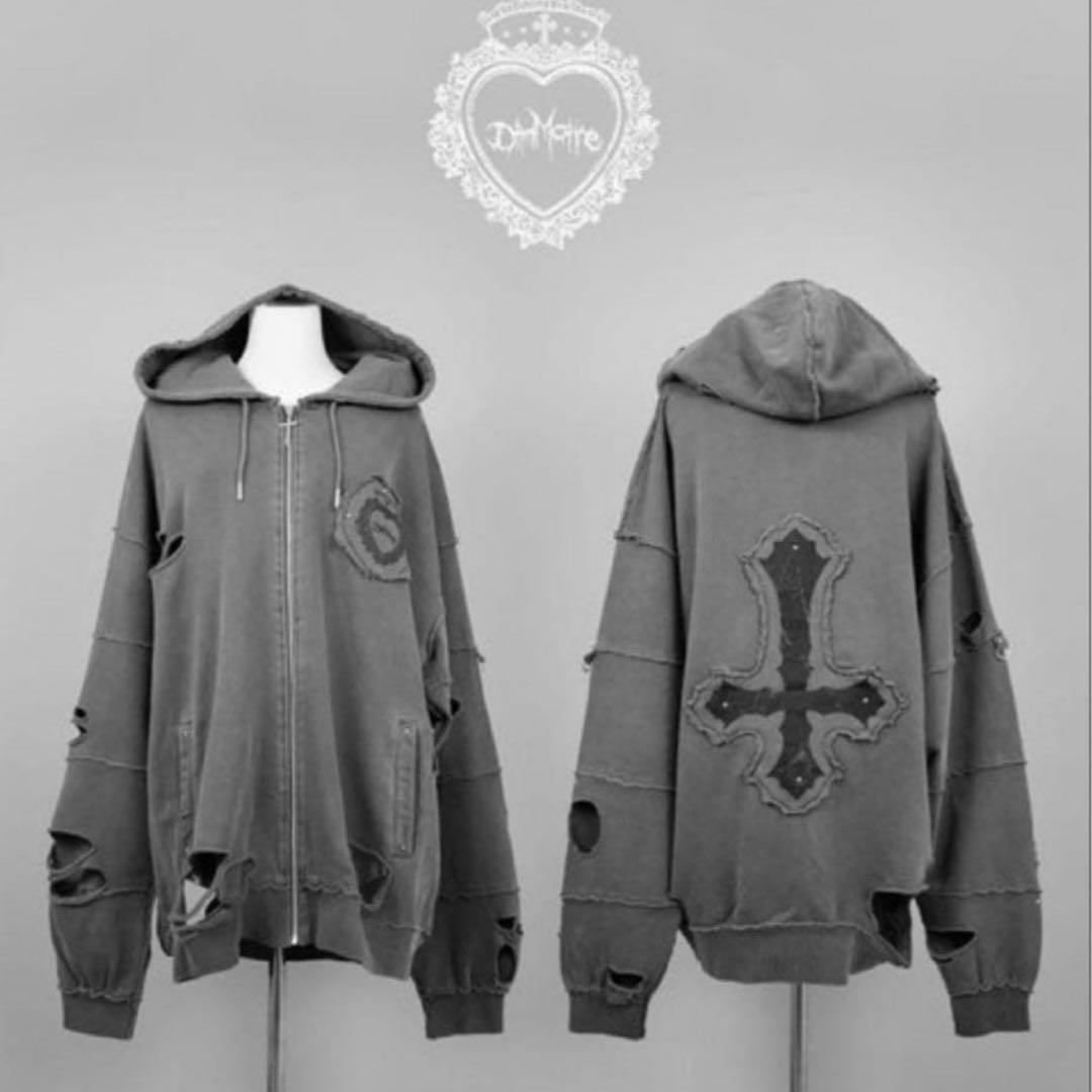 DimMoire　魔道士パーカー　グレー