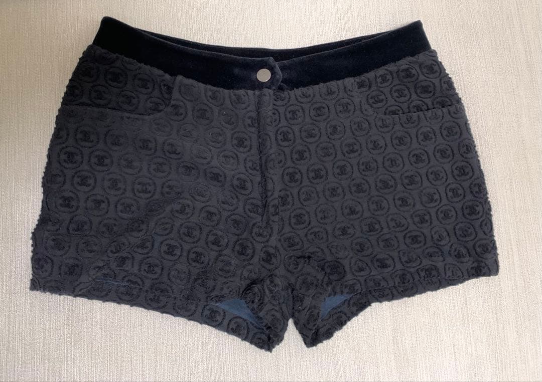 シャネル CHANEL ショートパンツ ココマーク ホットパンツ レア物