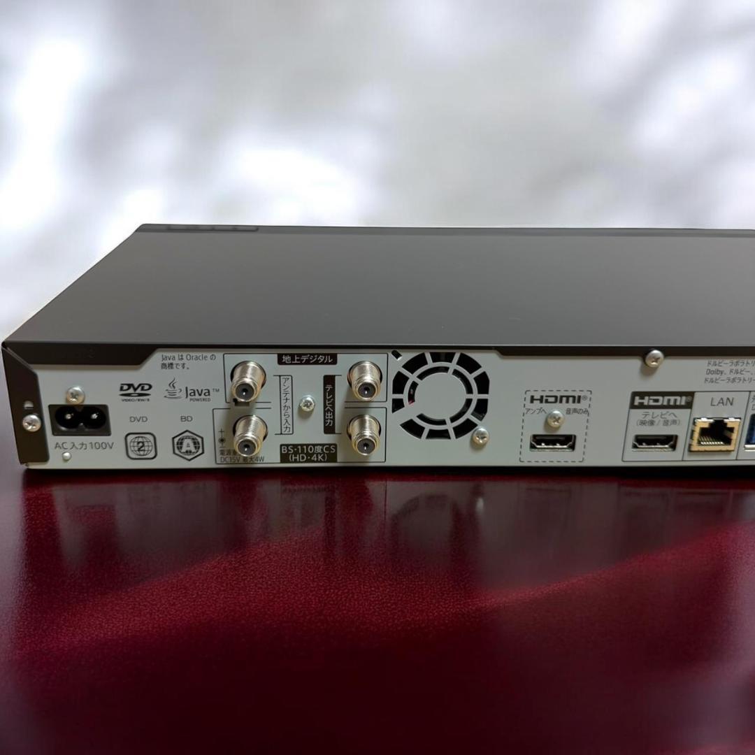 ☆25年製未使用 シャープ 4B-C40GT3 4Kブルーレイレコーダー 4TB