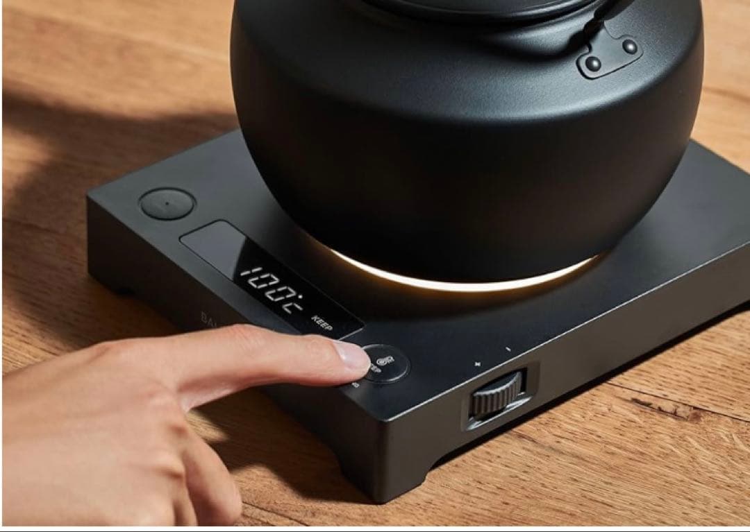 【新品・未使用】BALMUDA 電気ケトル ブラック