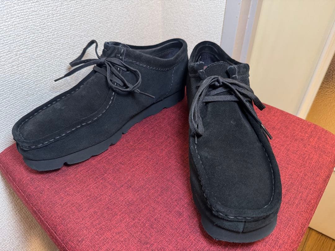 Clarks Wallabee GTX 黒スエード UK8.0 / 26.0cm