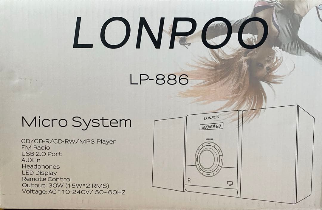 コンパクト CD ステレオシステム