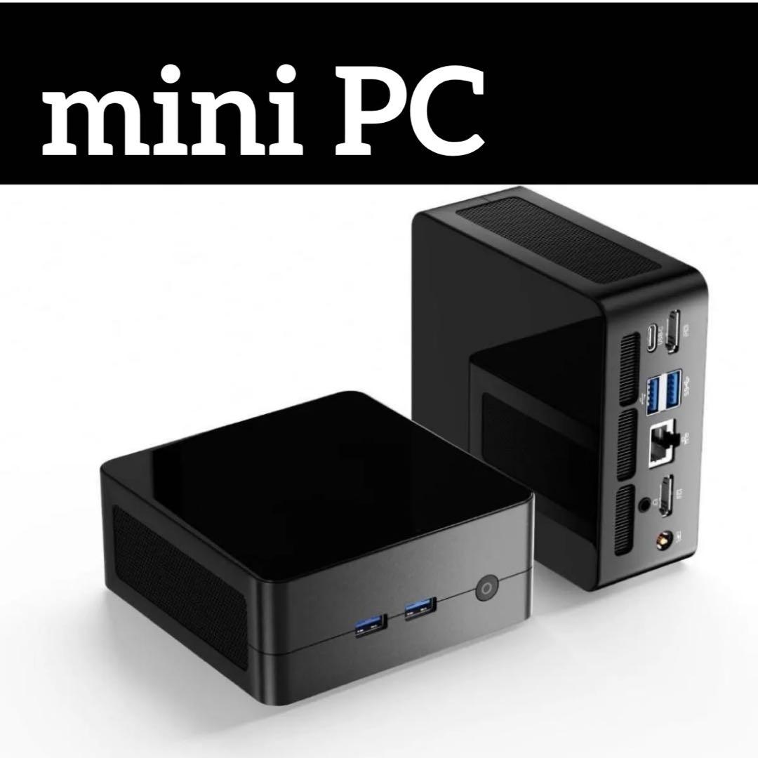 ミニPC AMD Ryzen 5 3550H 4コア8スレッド最大3.70GHz