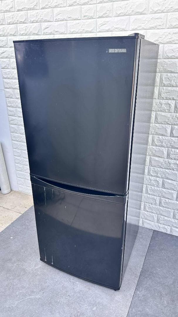 IRIS OHYAMA 冷凍・冷蔵庫 2ドア ブラック 2023年製