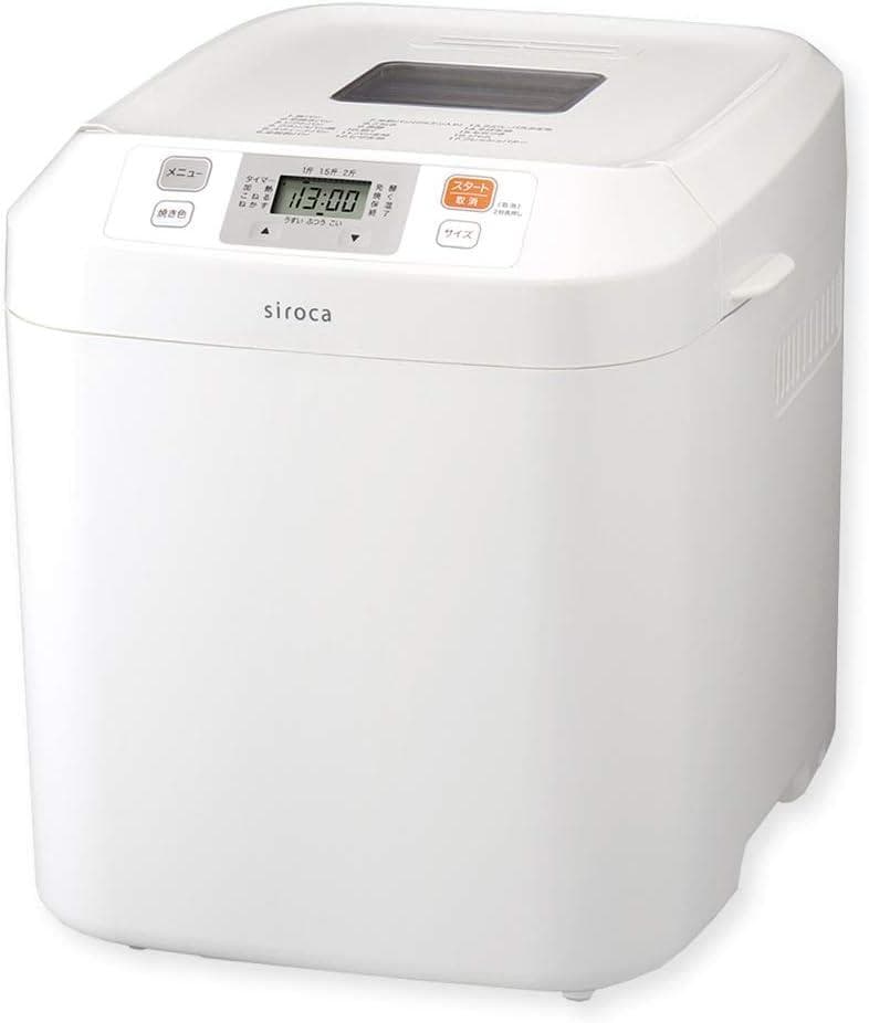 シロカ 全自動ホームベーカリー SB-111 ホワイト