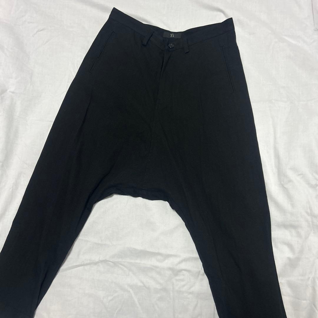 ★大人気デザイン★ Y's サルエルパンツ　yohji yamamoto 黒　2