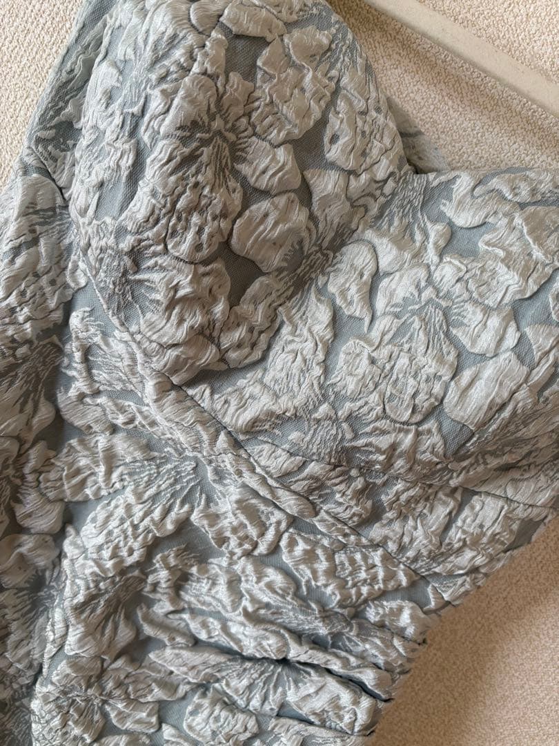 sugarロングドレスオフショルダー ミントグリーン マーメイドドレス Mサイズ