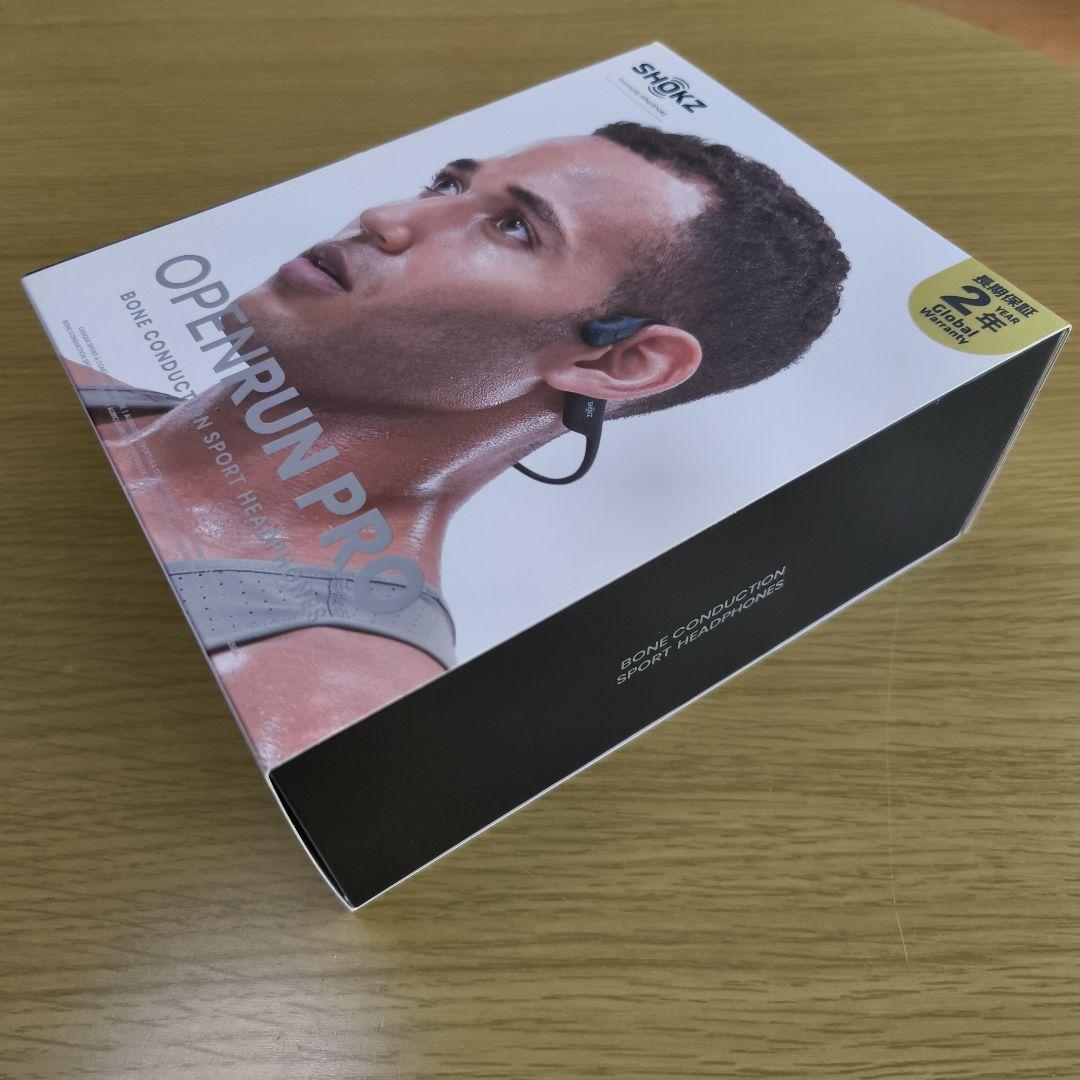 SHOKZ OpenRun Pro 骨伝導イヤホン S810 ブラック