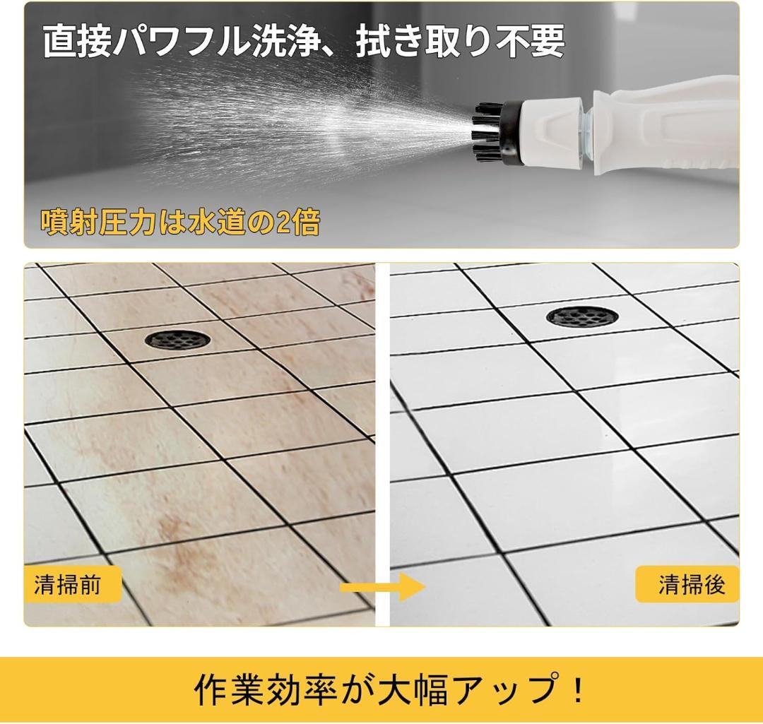 【新品】高圧洗浄機　折り畳みコンパクト収納