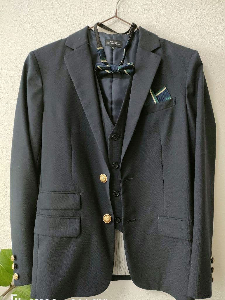 【united arrows】美品フォーマル スーツ 155 3点セット 卒業式