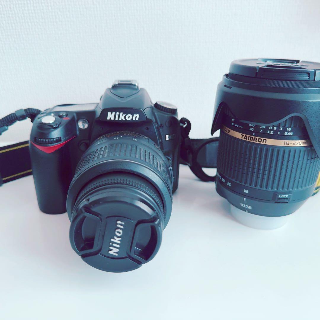 Nikon D90 18-55 タムロン 18-270 DiⅡ ジャンク品