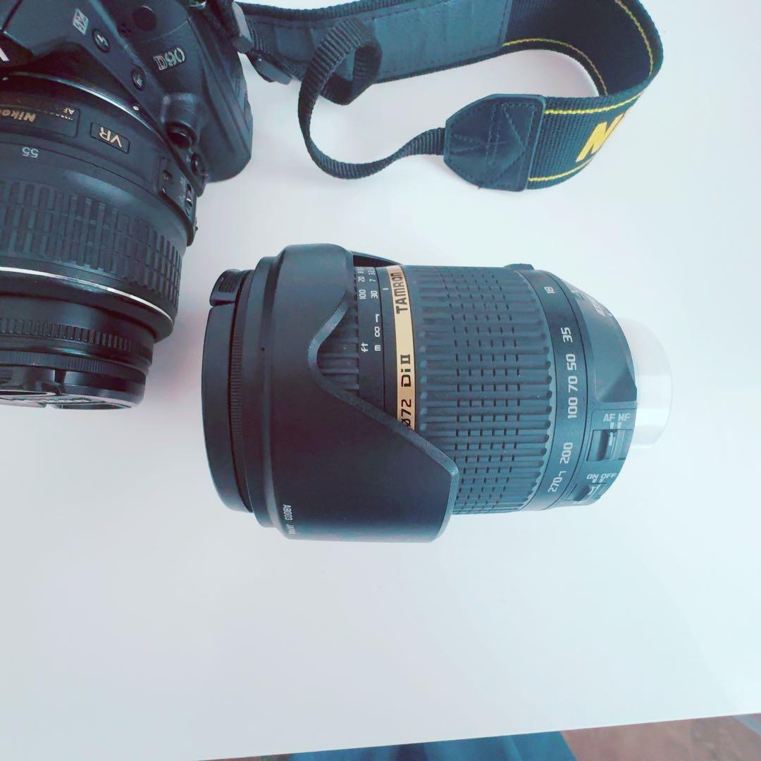 Nikon D90 18-55 タムロン 18-270 DiⅡ ジャンク品