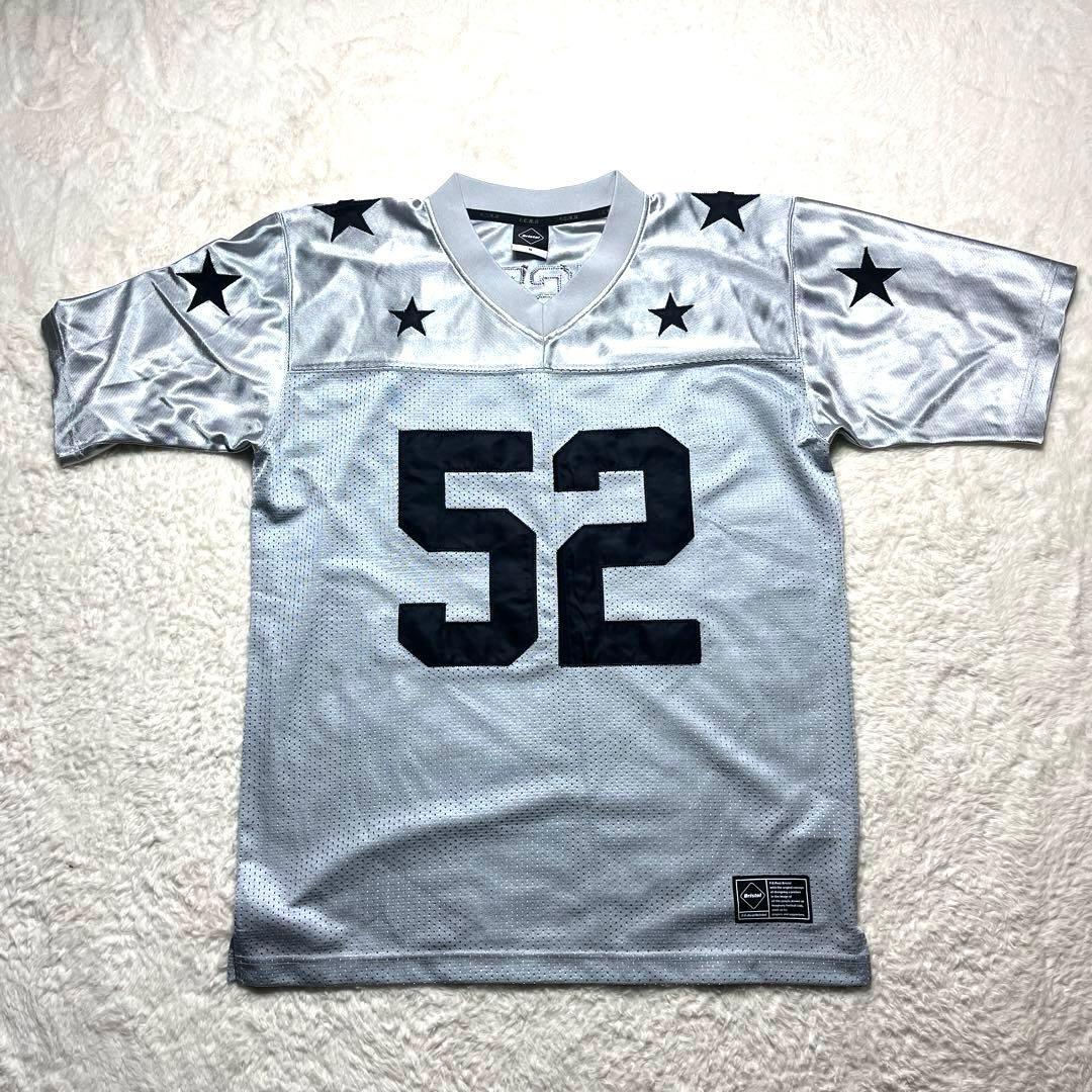JUN⭐️ アメリカンフットボールシャツ 52 BRISTOL シルバー