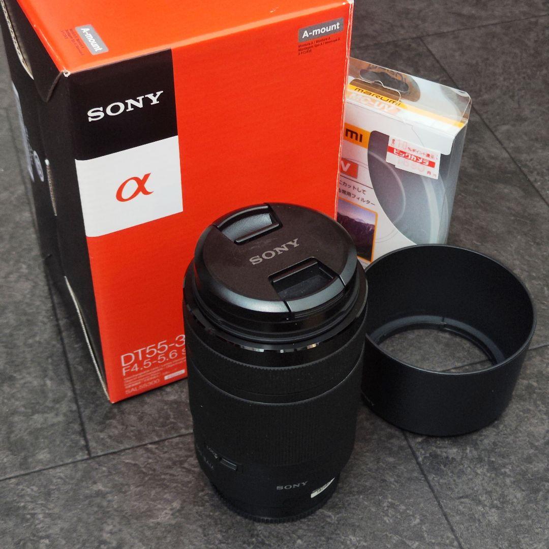 レンズ(ズーム) SONY DT 55-300mm F4.5-5.6 SAM SAL55300