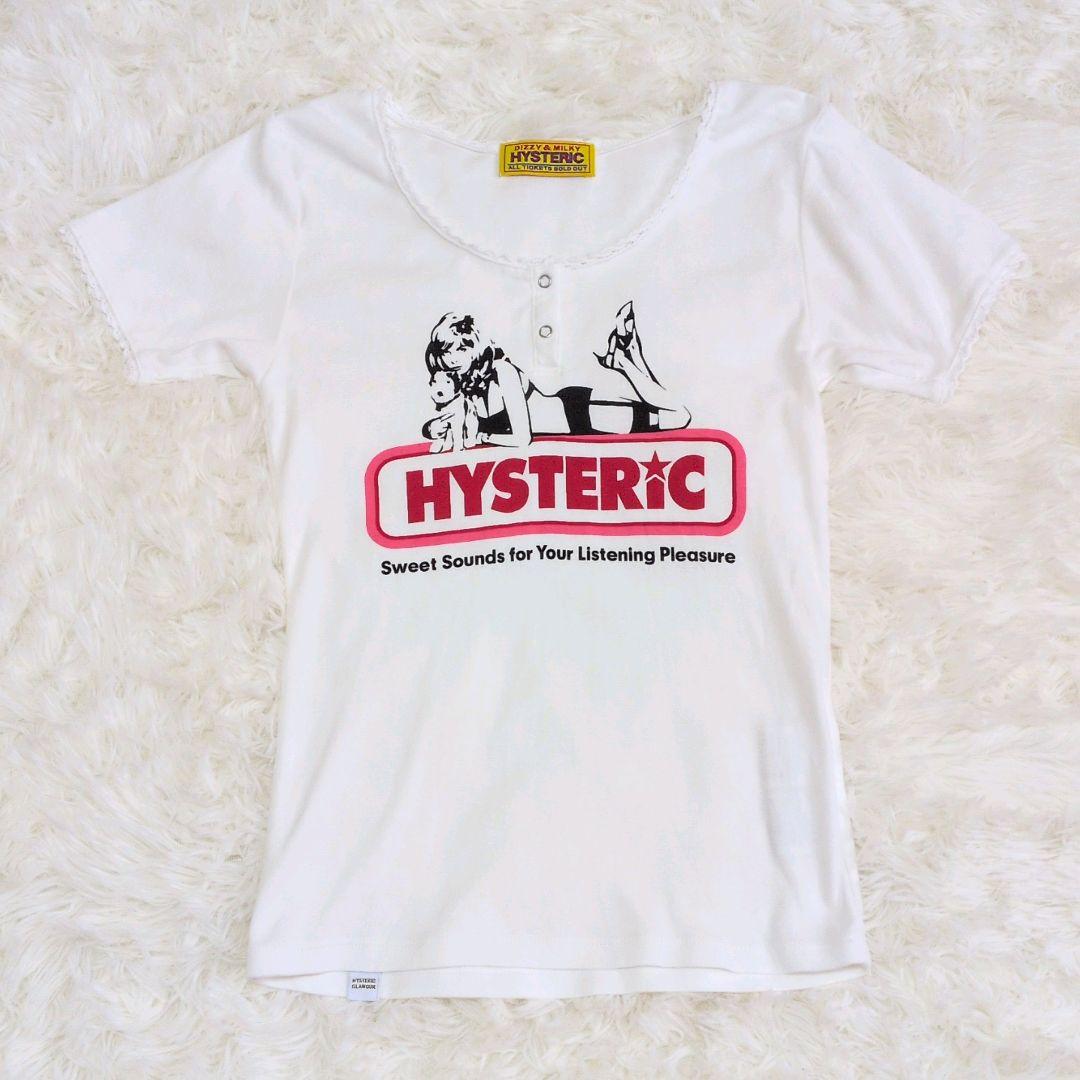 美品✨HYSTERIC GLAMOUR SWEET SOUNDSチビTシャツ　白