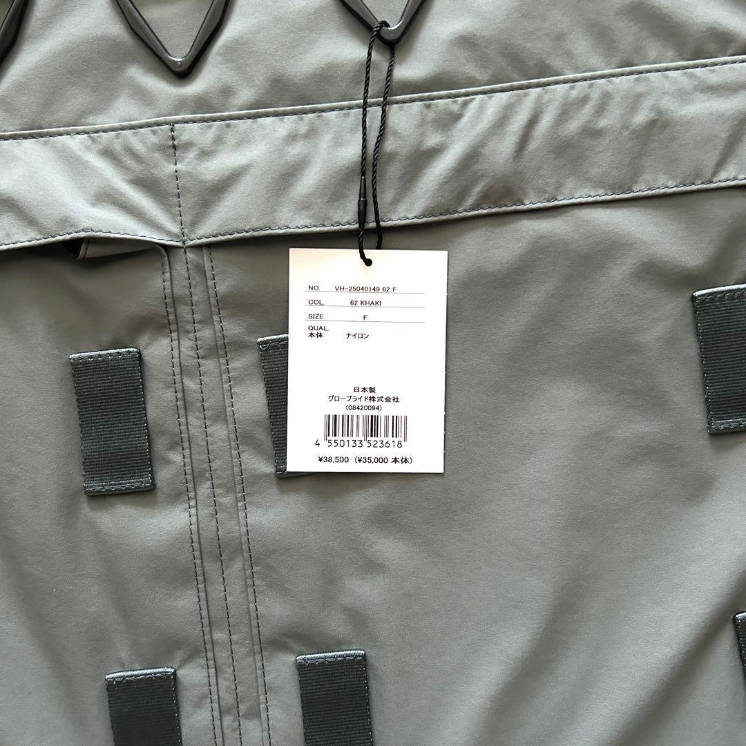 ディーベック オールモストブラック ヘルメットバッグ ショルダーバッグ カーキ