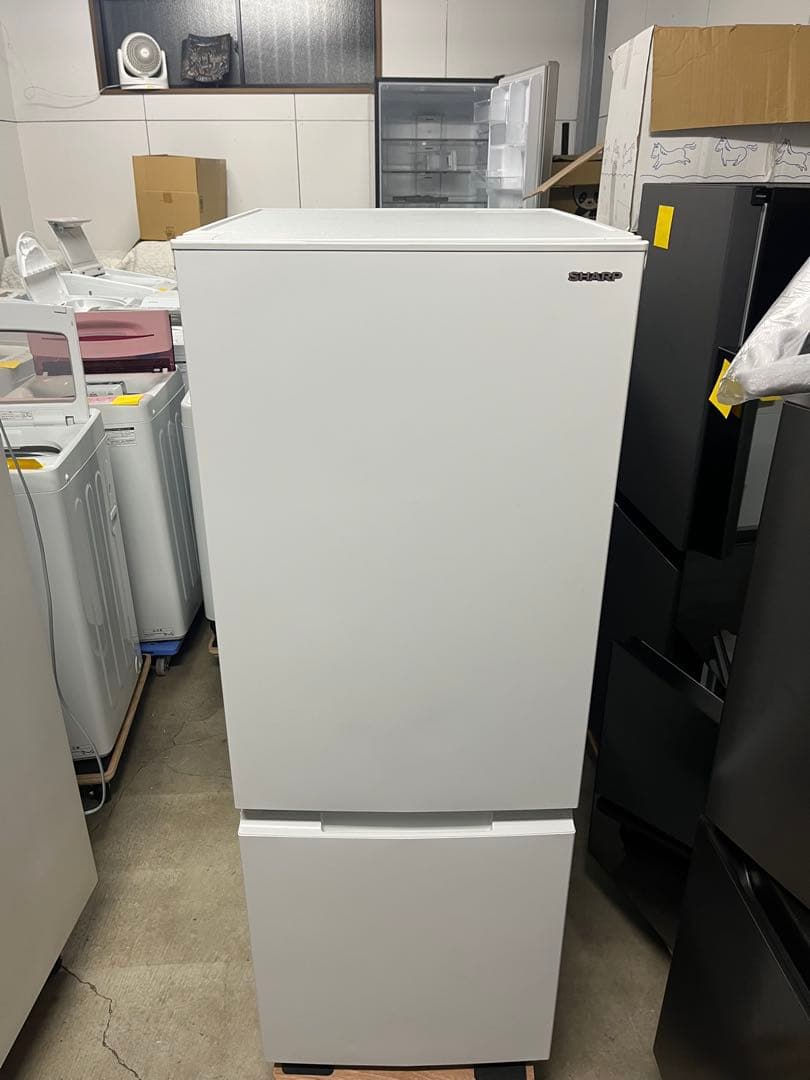 2023年製 SHARP 冷凍冷蔵庫 SJ-D18J-W 白 ホワイト T