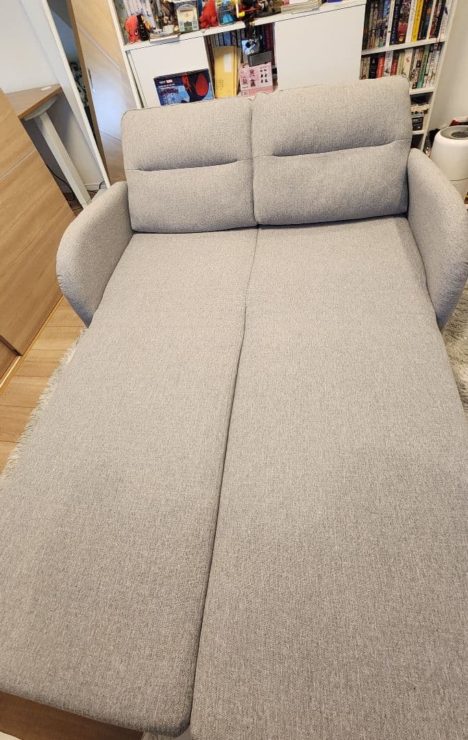 カウチソファにもなるソファベッド XL01 GY