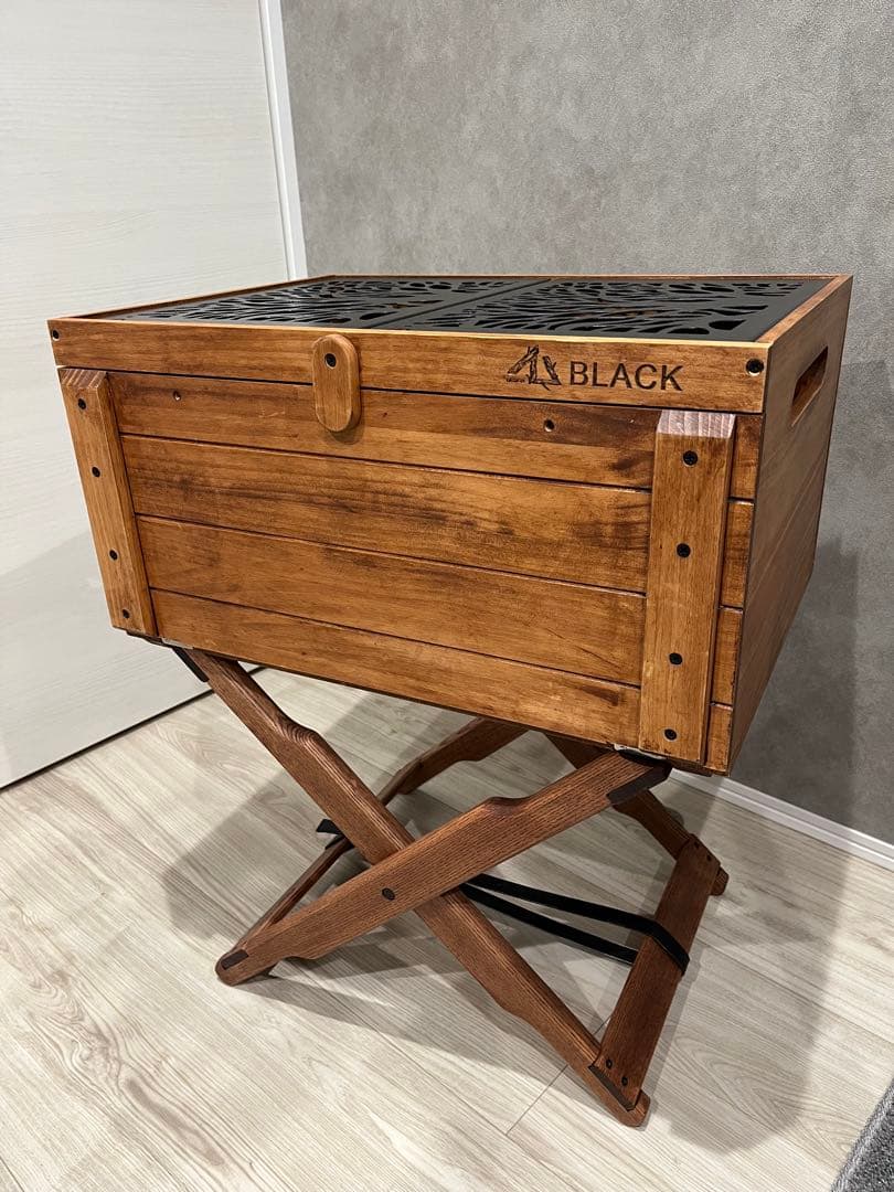 BLACK DESIGN 合舎 Xスタンド・プレート2枚付き　ブラックデザイン