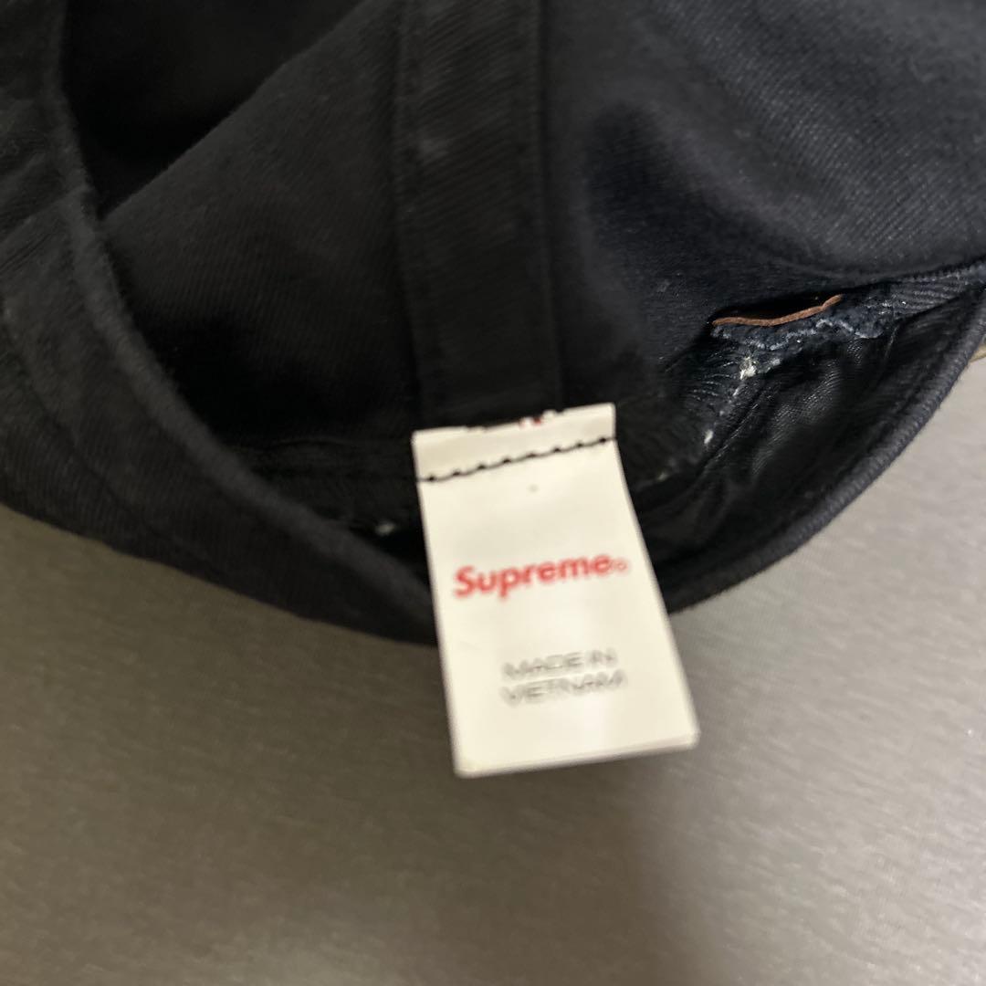 帽子 Supreme Distressed Script 6-Panel FW25