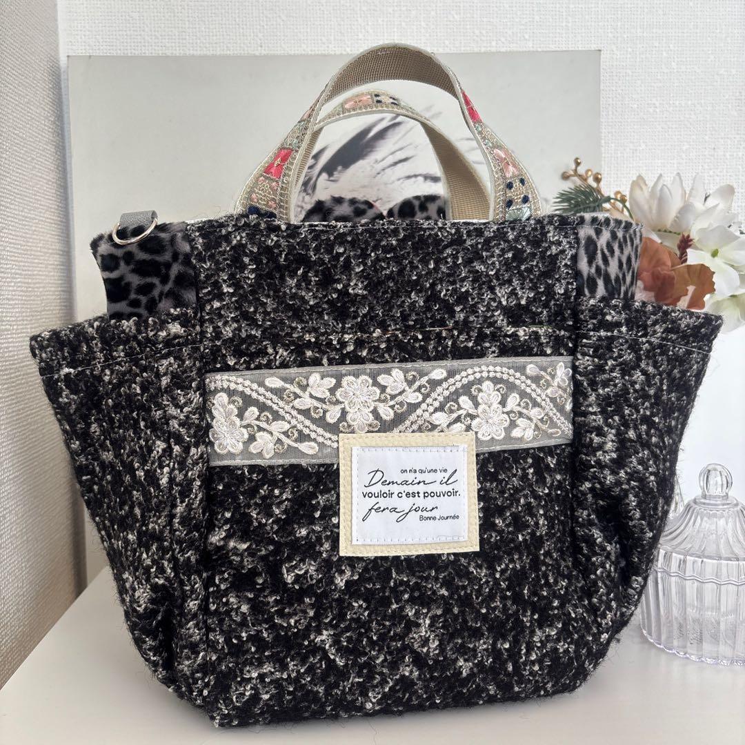 メ*】様 コヤンイサムチョン　バック　ルミちゃん　ハンドメイド　インド刺繍