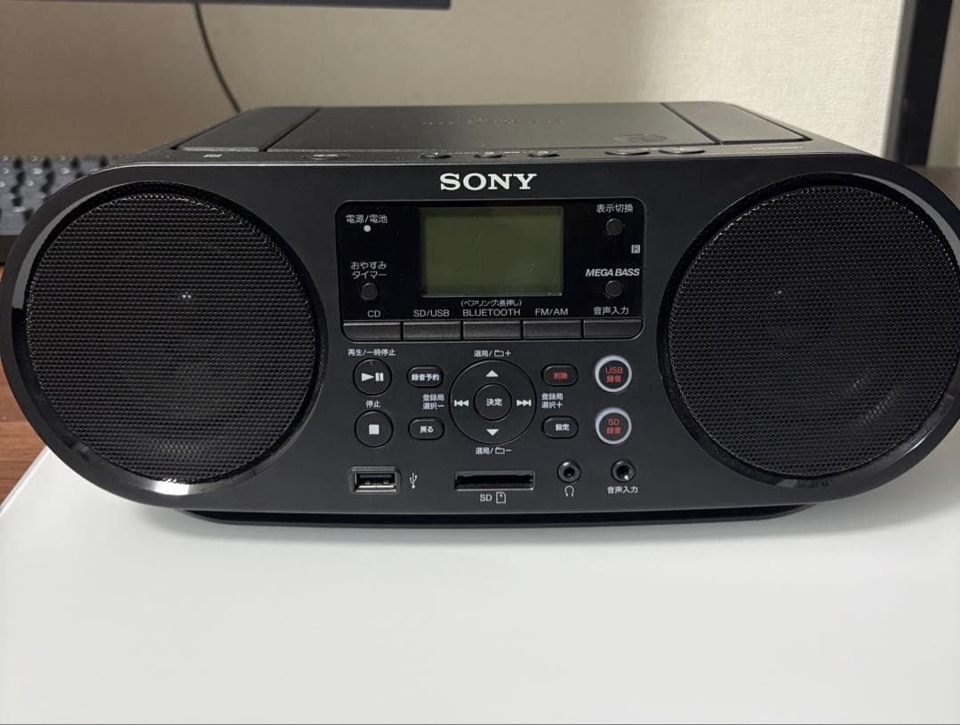 【SONY/ソニー】CDラジオ Bluetooth/FM/AM/SD