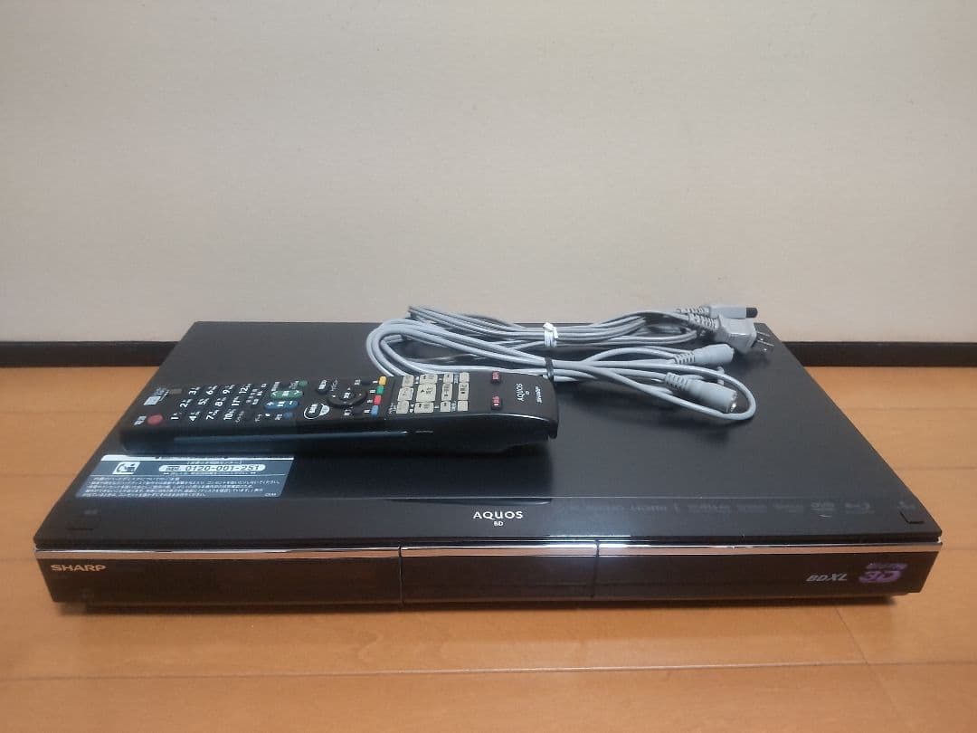 シャープ　AQUOS　BD―HDW80 1TB プチメンテ済み