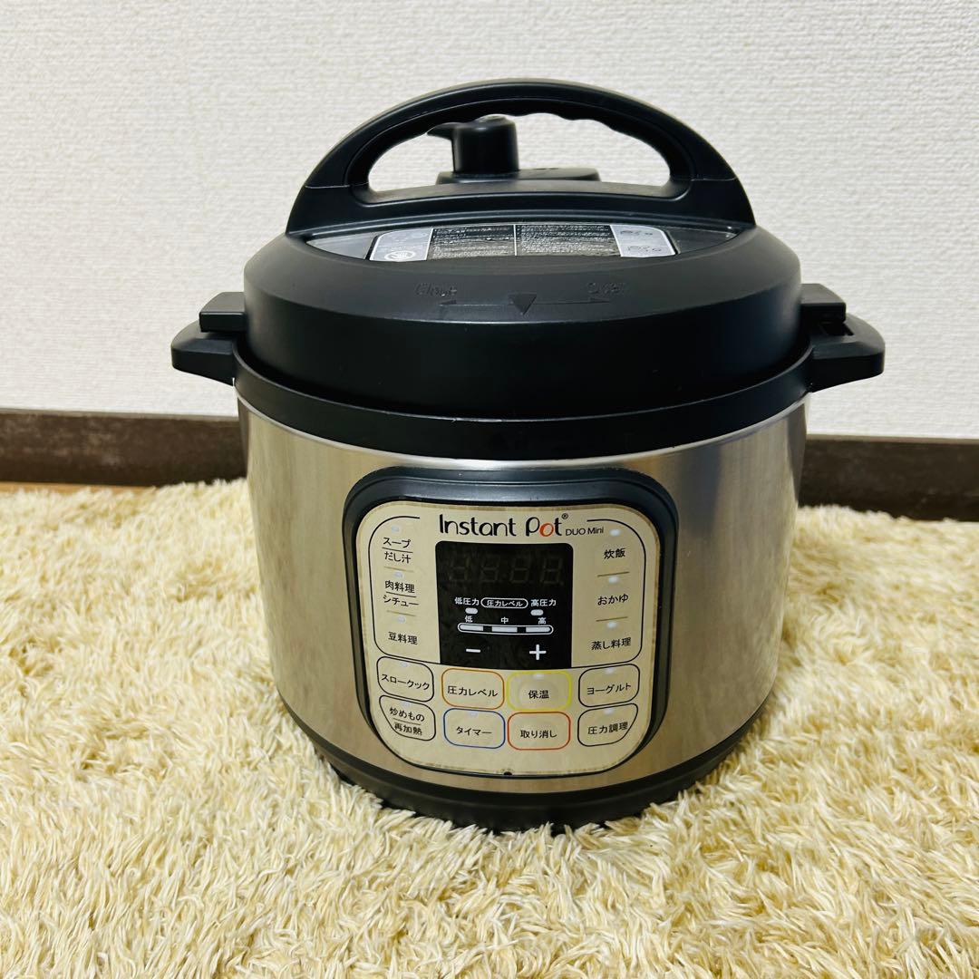 【良品】Instant Pot DUO Mini 3.0L 圧力鍋
