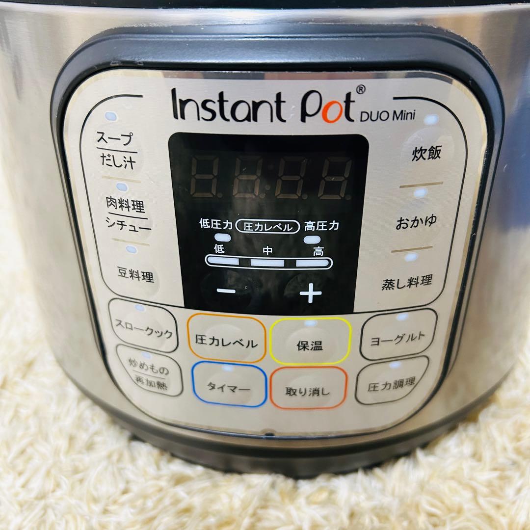 【良品】Instant Pot DUO Mini 3.0L 圧力鍋