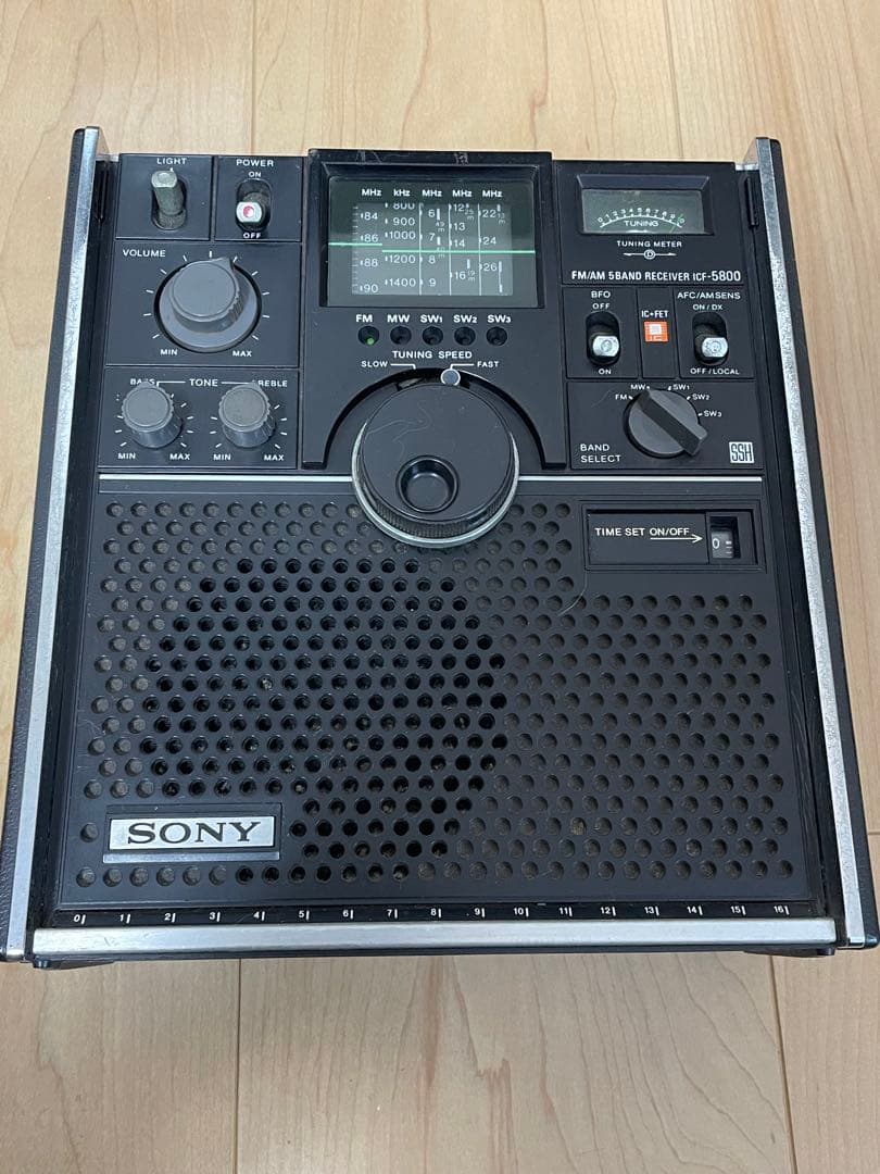 ジャンク　SONYスカイセンサー ICF-5800 BCLラジオ