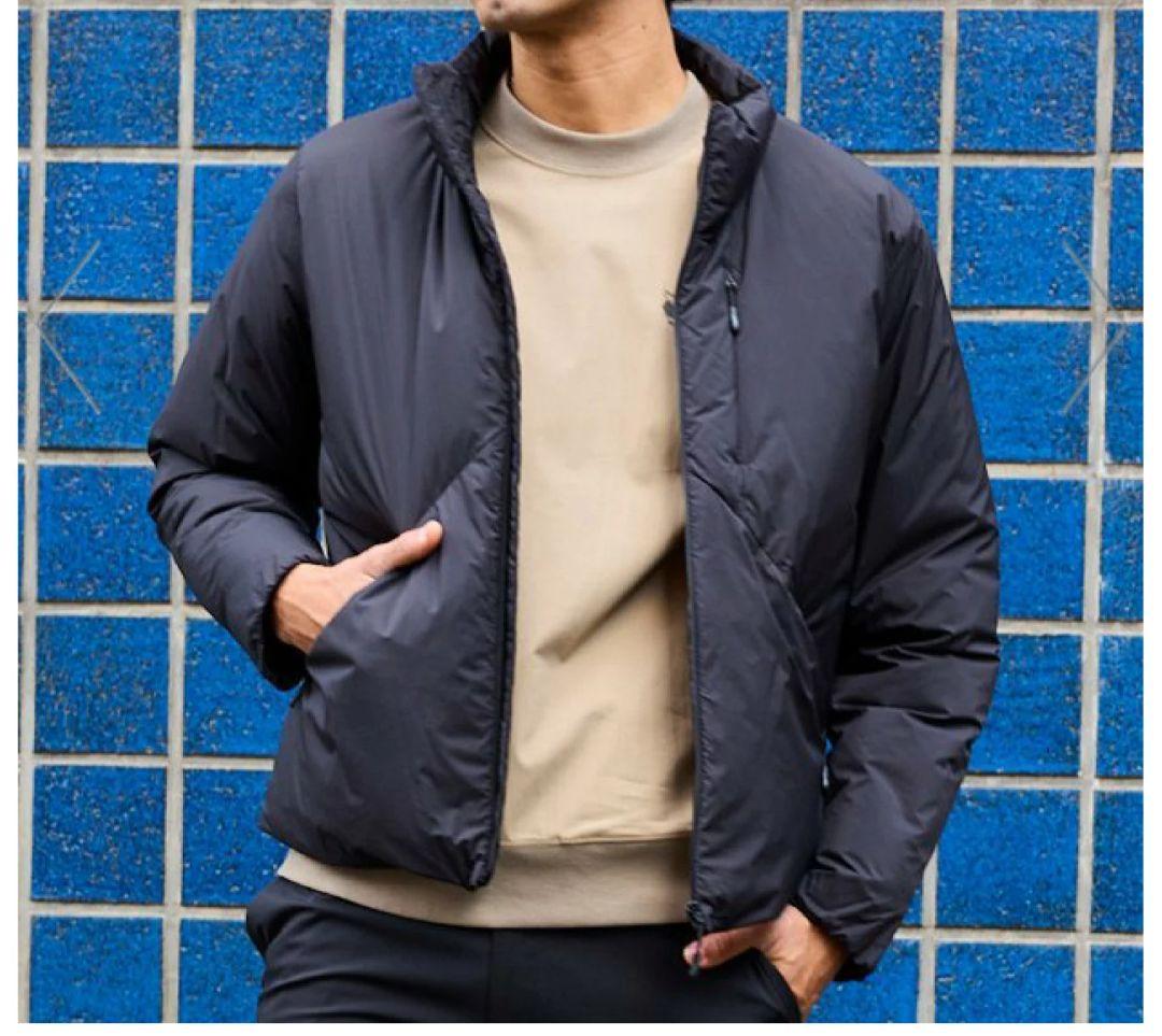 【2月末迄最終値下げ】美品YEVSスタンドカラーステッチレスダウンジャケット