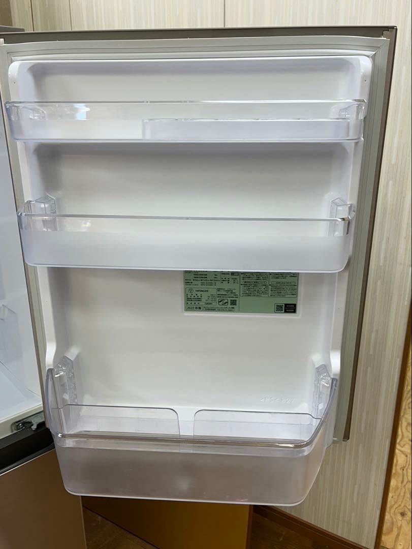 3ドア 265L 2022年 HITACHI R-27RV 右開き ヒタチ