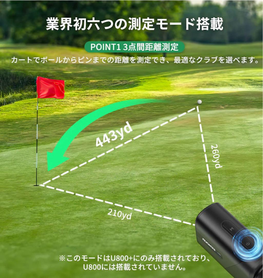 EENOUR ゴルフ用レーザー距離計 ホワイト【美品】