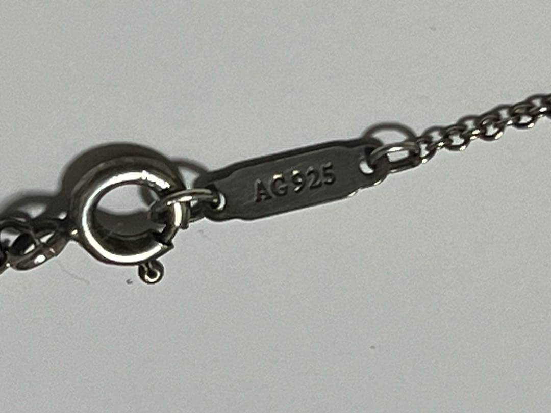 T&Co. シルバー バータイプネックレス