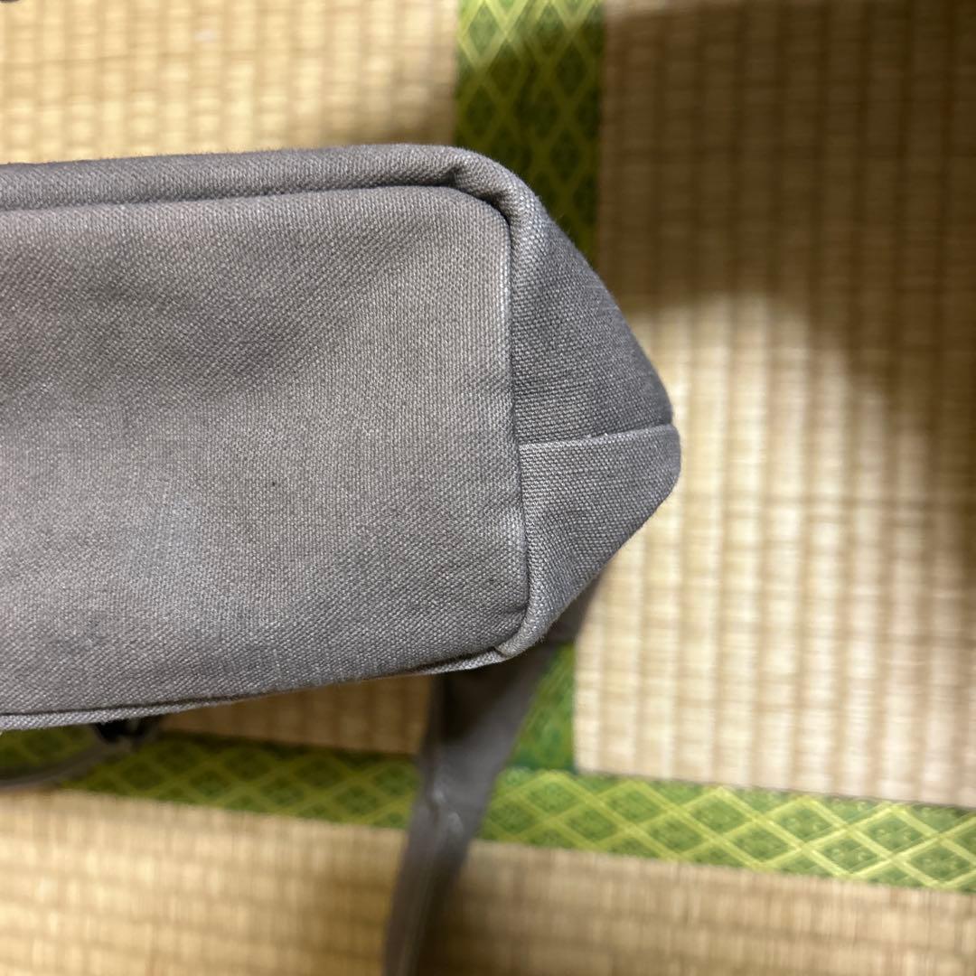 香久山鞄 赤さび染め帆布 タケノコショルダー