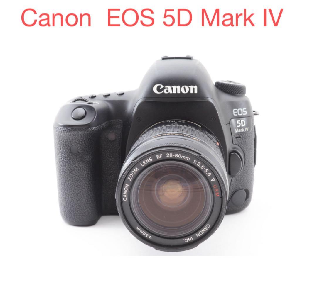 デジタル一眼レフカメラCanon EOS 5D Mark IV 標準レンズセット