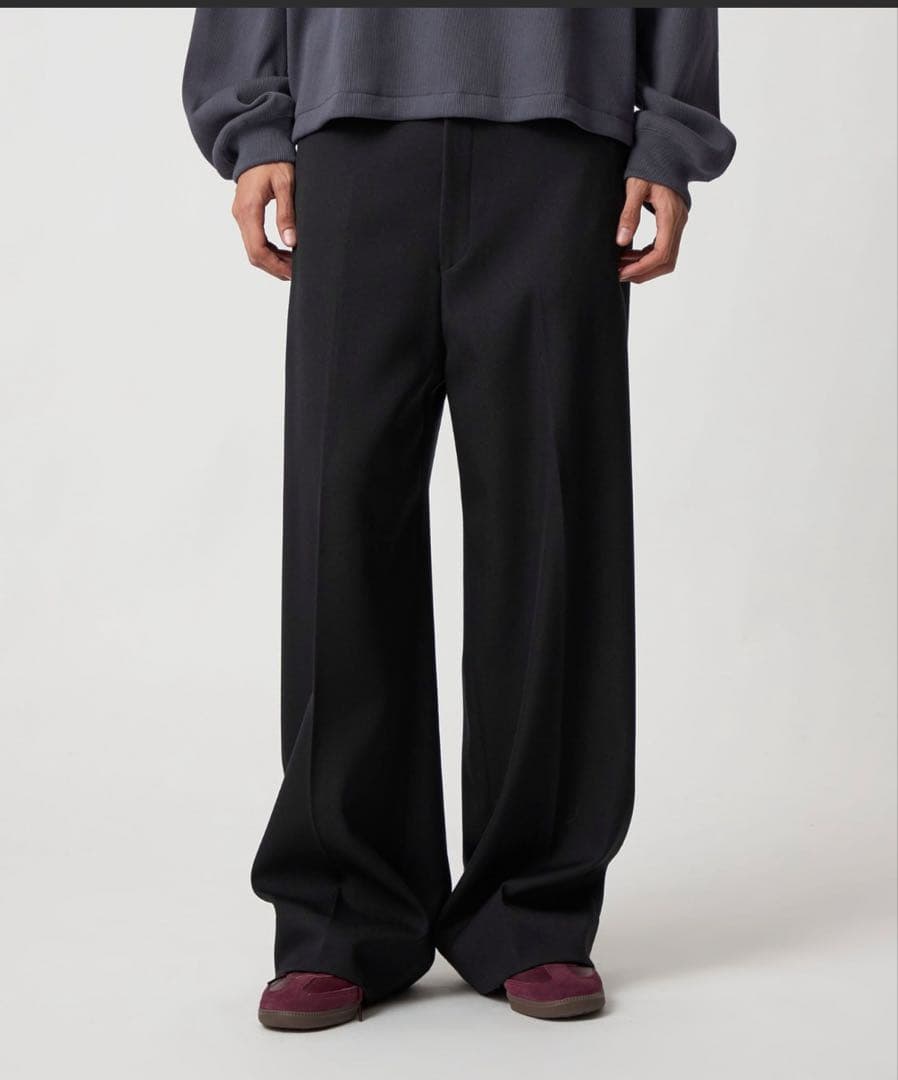 キャバリーツイル ワイドスラックス