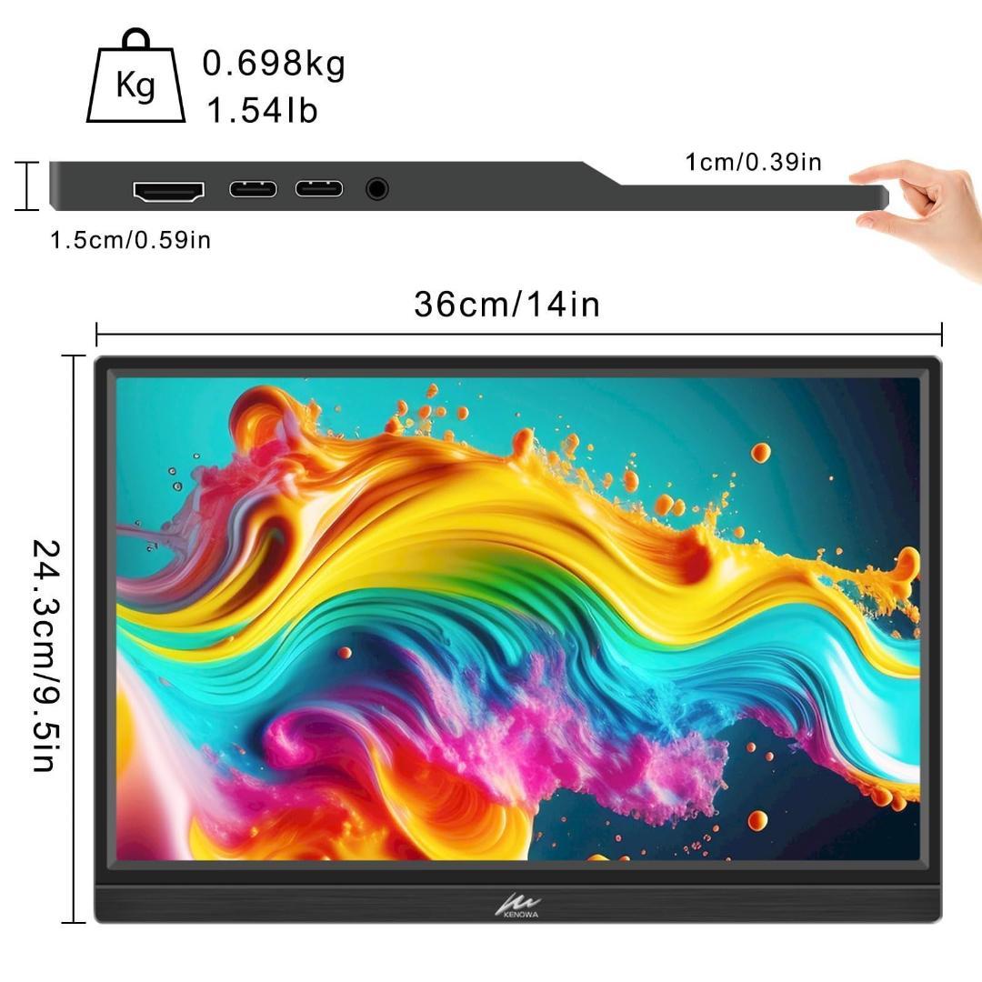 FHD IPSパネル HDR 1920x1080 ゲームモニター 薄型