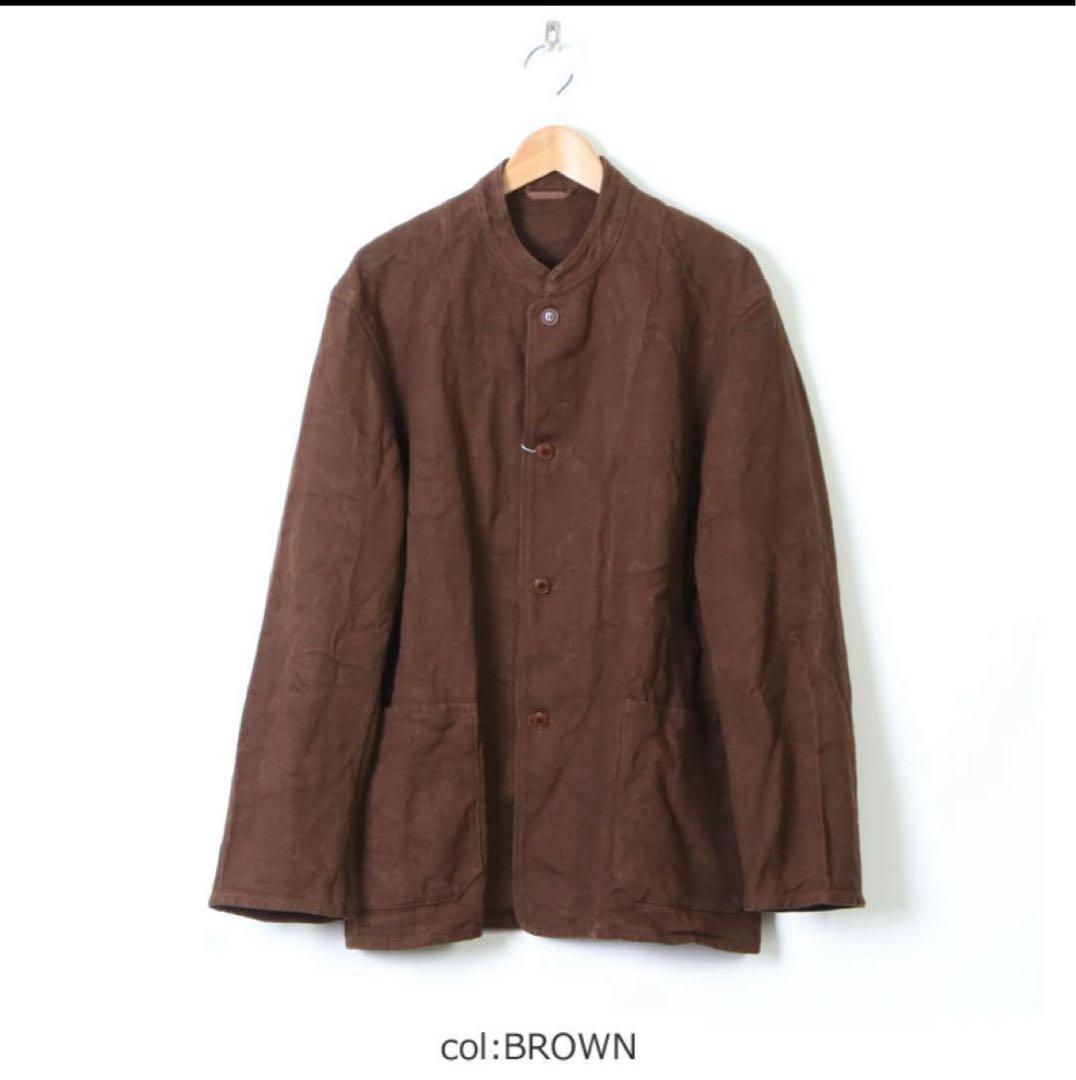 comoli コモリ ヘンプダックスタンドカラージャケット 1