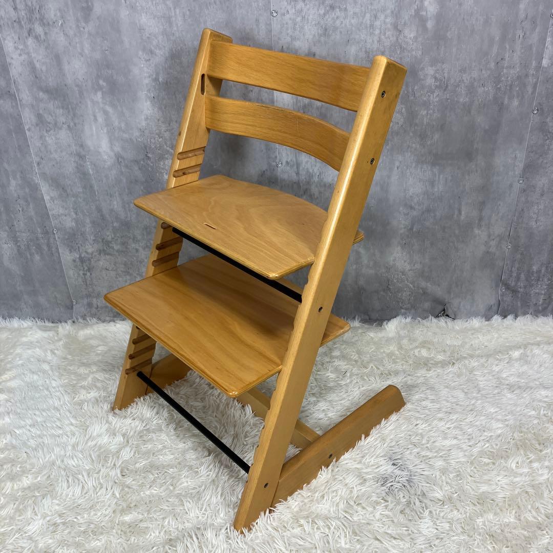 ストッケ　トリップトラップ　ナチュラル ベビーチェア シリアルナンバー3