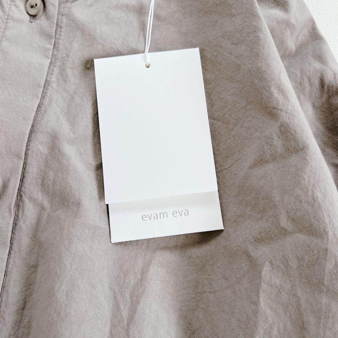 は*な様 未使用✨25ss evam eva エヴァムエヴァ コットンノーカラー