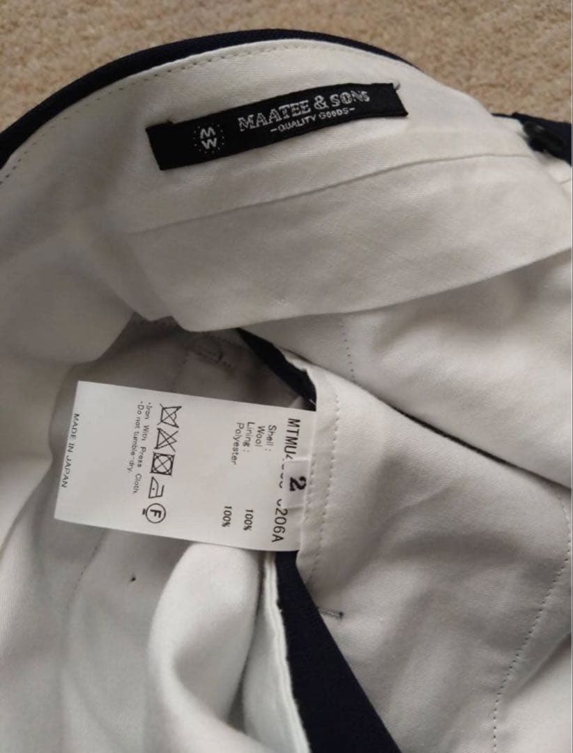 MAATEE&SONS JEFFRLY 和製TONIK WOOL