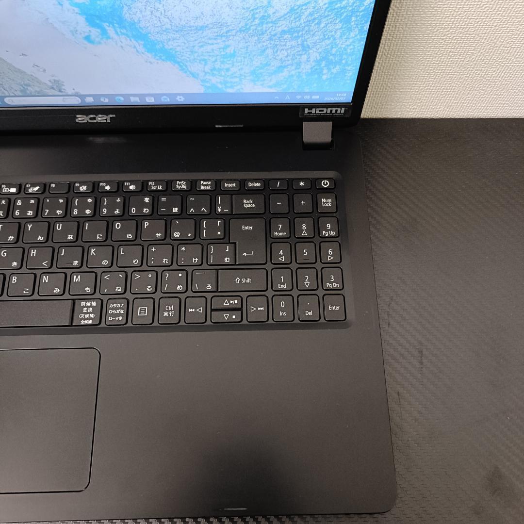 ノートPC 10世代 Corei5 Windows11 SSD メモリ8GB 黒