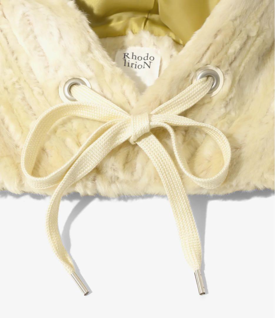 帽子 RHODOLIRION FUR HOODY SCARF - ECO FUR