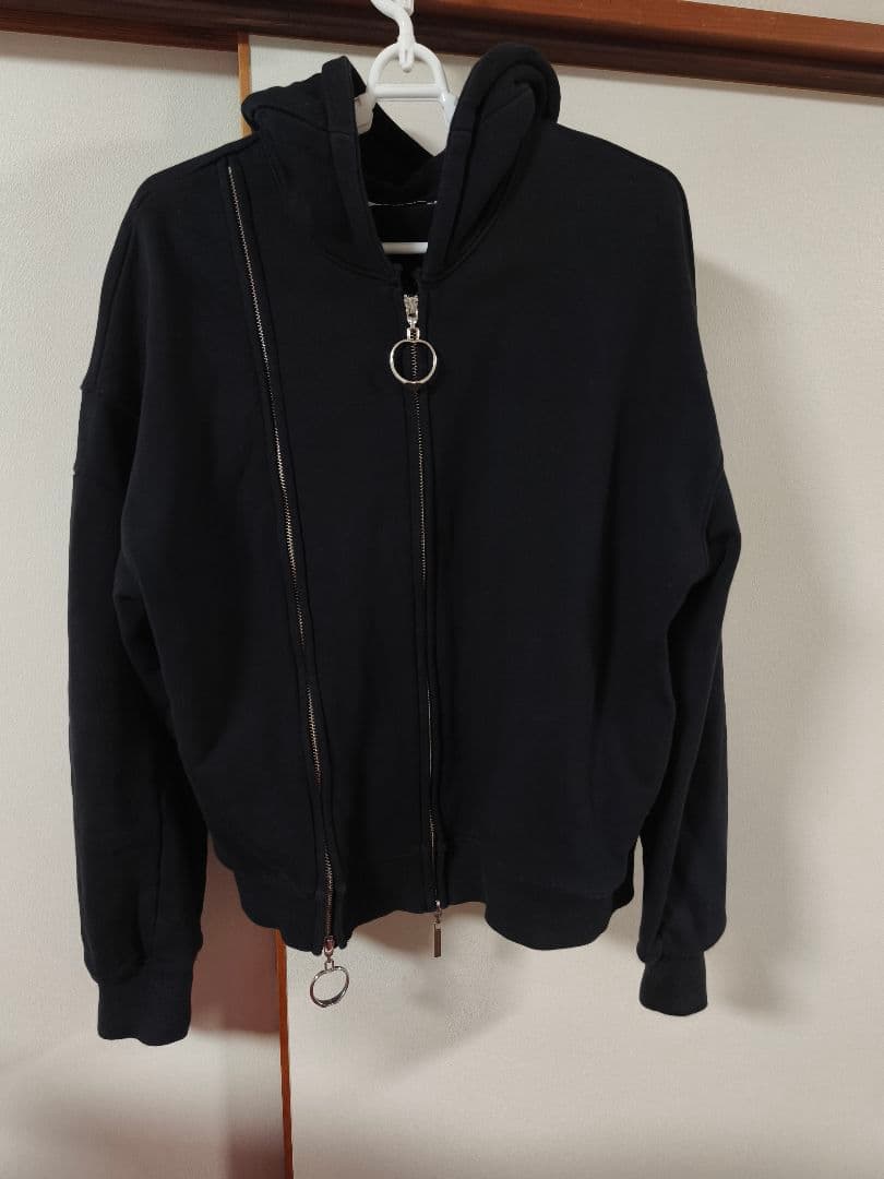 最安値　THEREDTHREAD w zip hoodie long　パーカー