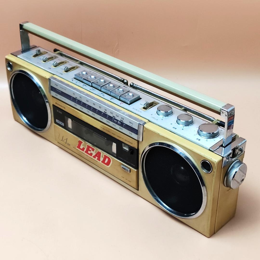 【ジャンク】 SANYO ラジカセ MR-U4SX ラジオのみ動作 昭和 レトロ