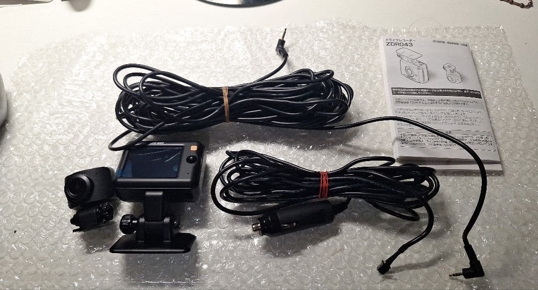 コムテック 小型 ドライブレコーダー ZDR-043 動作良好 美品