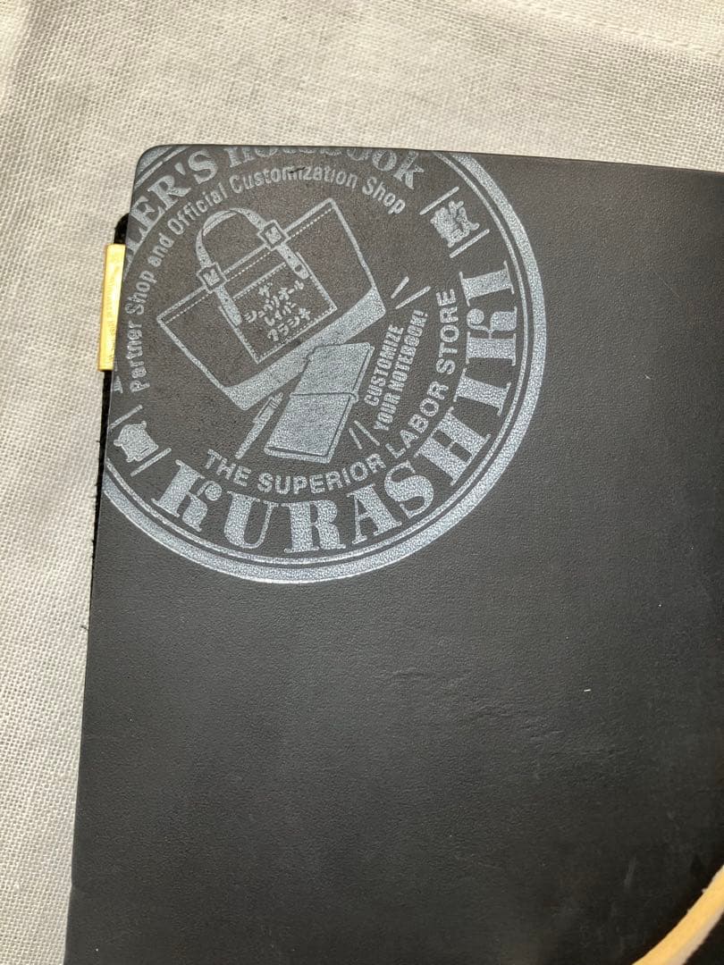 T.S.L倉敷限定 カスタム トラベラーズノート ブラック tsl倉敷